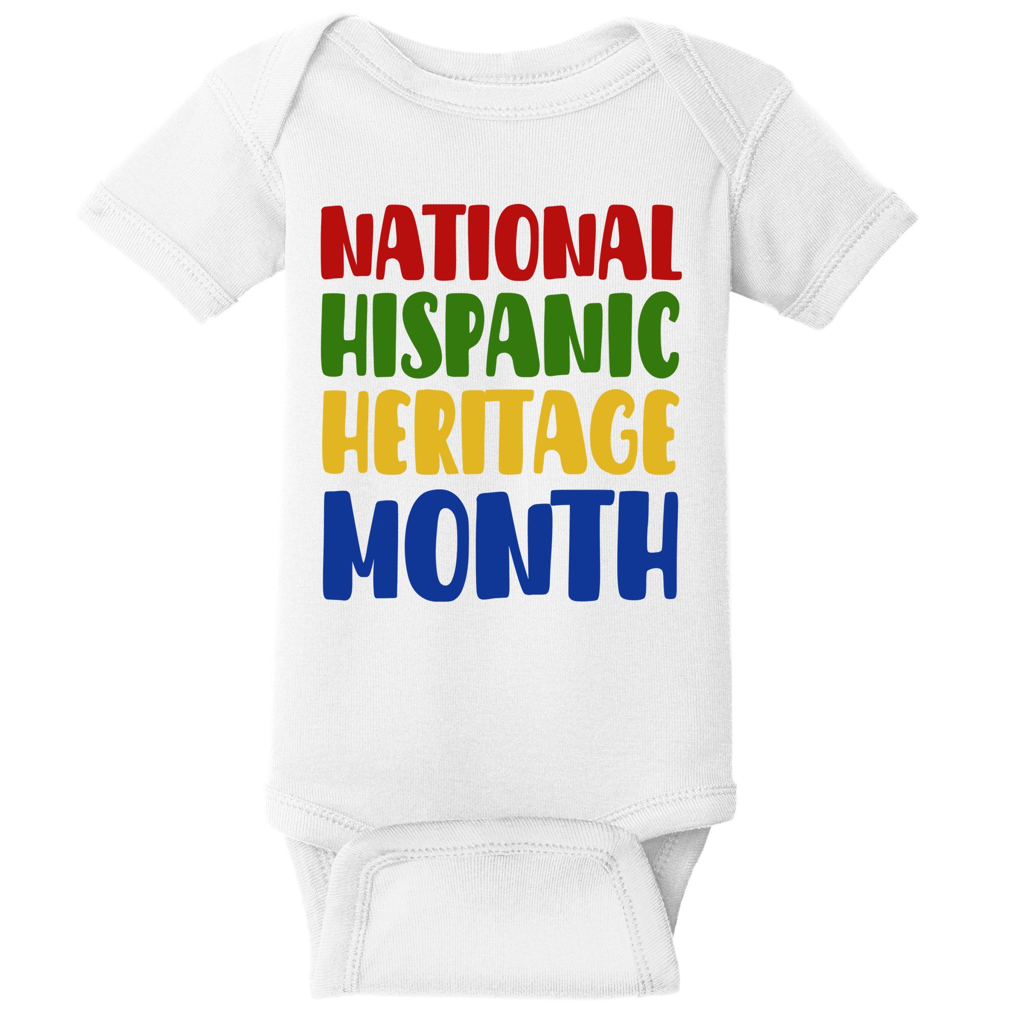 National Hispanic Heritage Month Baby Bodysuit