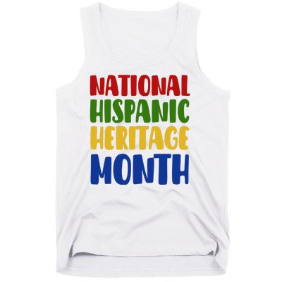 National Hispanic Heritage Month Tank Top