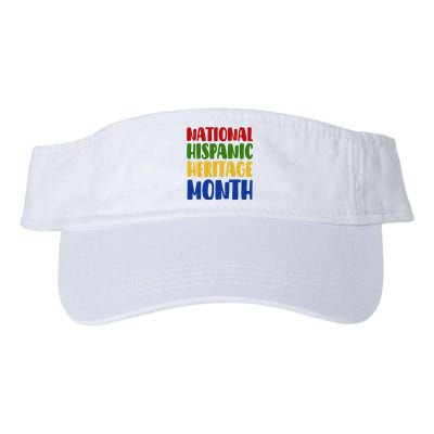 National Hispanic Heritage Month Valucap Bio-Washed Visor