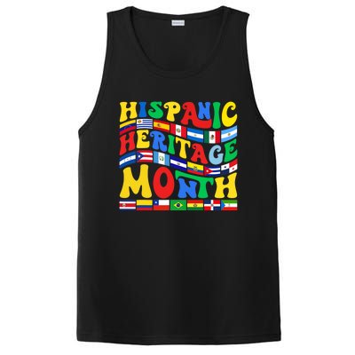 National Hispanic Heritage Month Countries Flags PosiCharge Competitor Tank