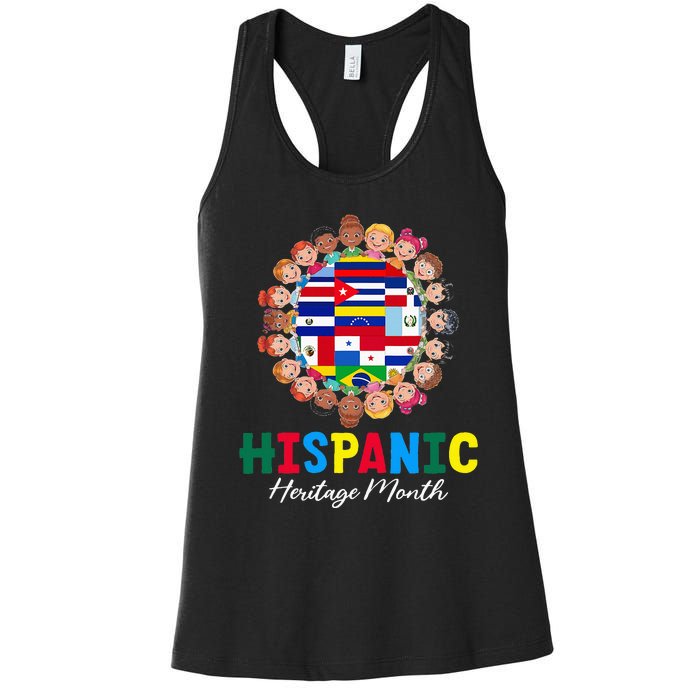 National Hispanic Heritage Month Women's Racerback Tank