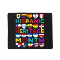 National Hispanic Heritage Month Latino Countries Flag Mousepad