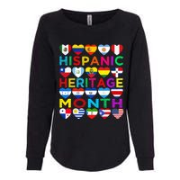 National Hispanic Heritage Month Latino Countries Flag Womens California Wash Sweatshirt