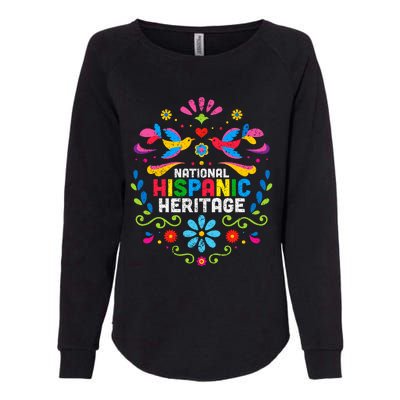 National Hispanic Heritage Month Womens California Wash Sweatshirt