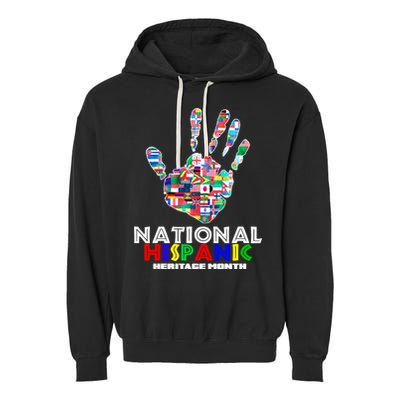 National Hispanic Heritage Month Hand Garment-Dyed Fleece Hoodie