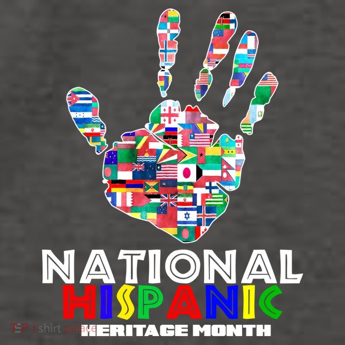 National Hispanic Heritage Month Hand Vector Backpack