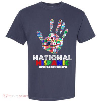 National Hispanic Heritage Month Hand Garment-Dyed Heavyweight T-Shirt