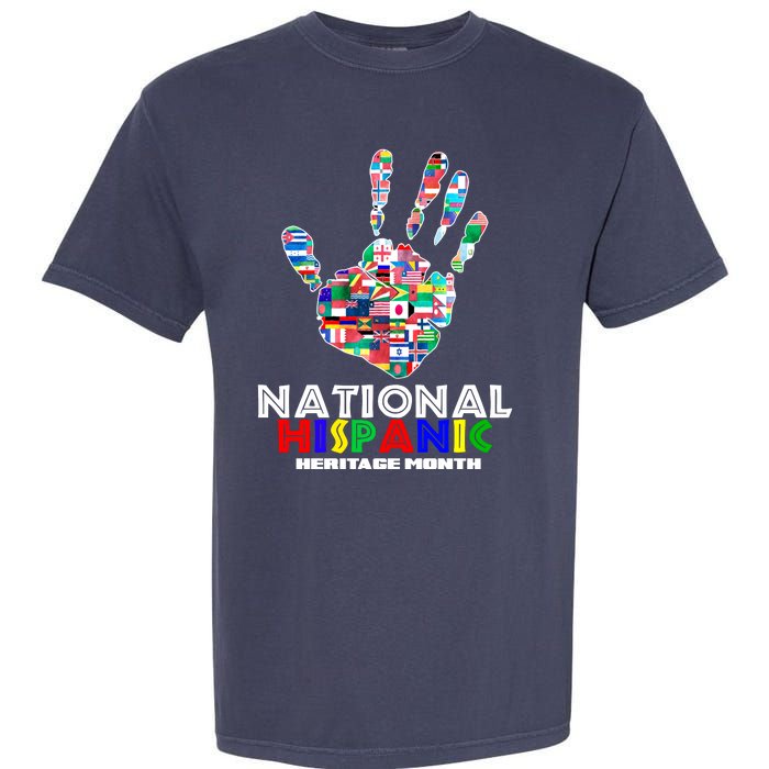 National Hispanic Heritage Month Hand Garment-Dyed Heavyweight T-Shirt