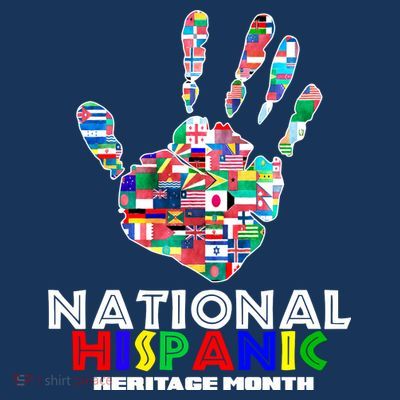 National Hispanic Heritage Month Hand T-Shirt