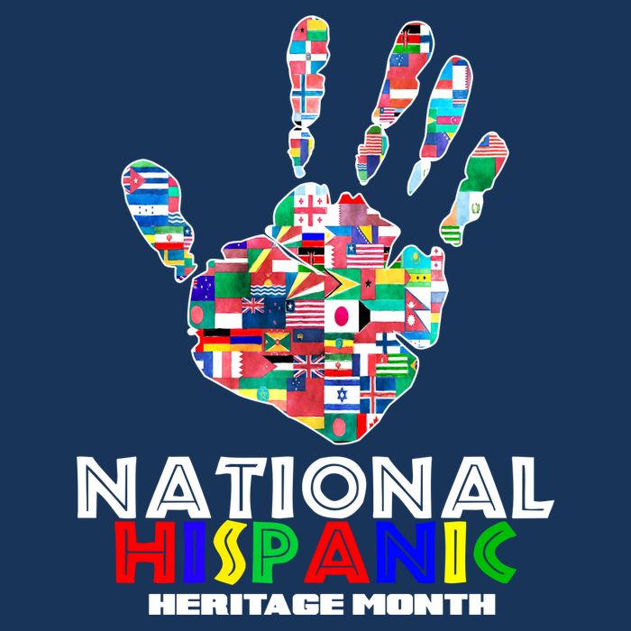 National Hispanic Heritage Month Hand Tall T-Shirt