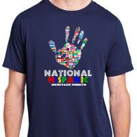 National Hispanic Heritage Month Hand Adult ChromaSoft Performance T-Shirt