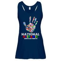 National Hispanic Heritage Month Hand Ladies Essential Flowy Tank