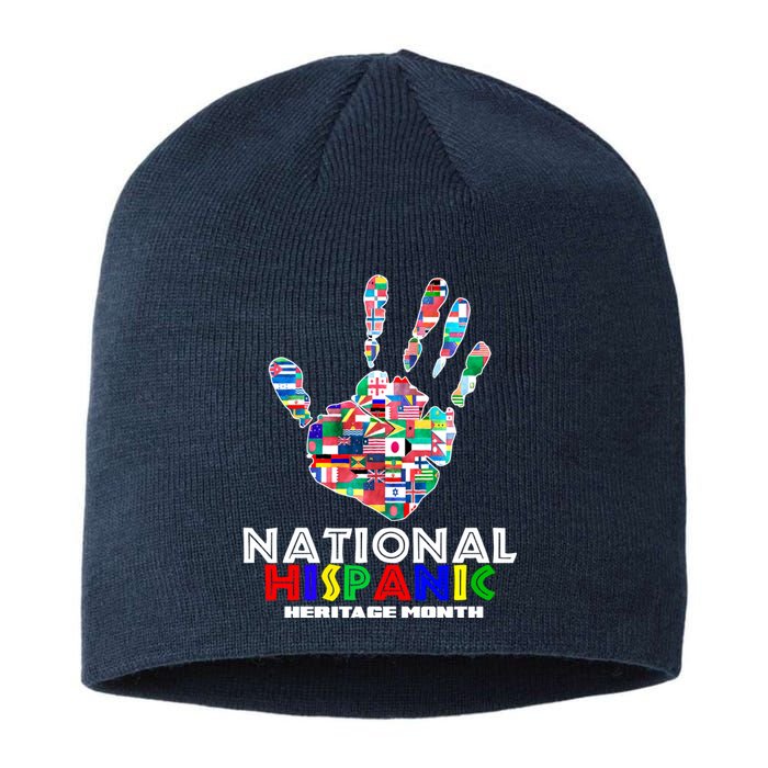 National Hispanic Heritage Month Hand Sustainable Beanie