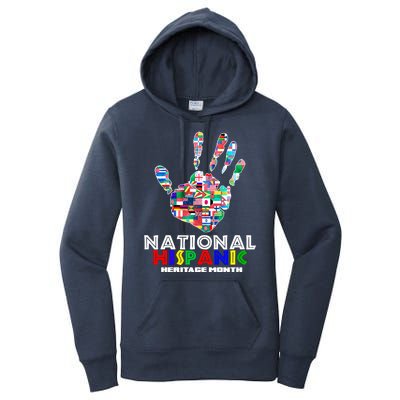 National Hispanic Heritage Month Hand Women's Pullover Hoodie