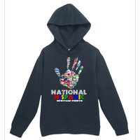 National Hispanic Heritage Month Hand Urban Pullover Hoodie