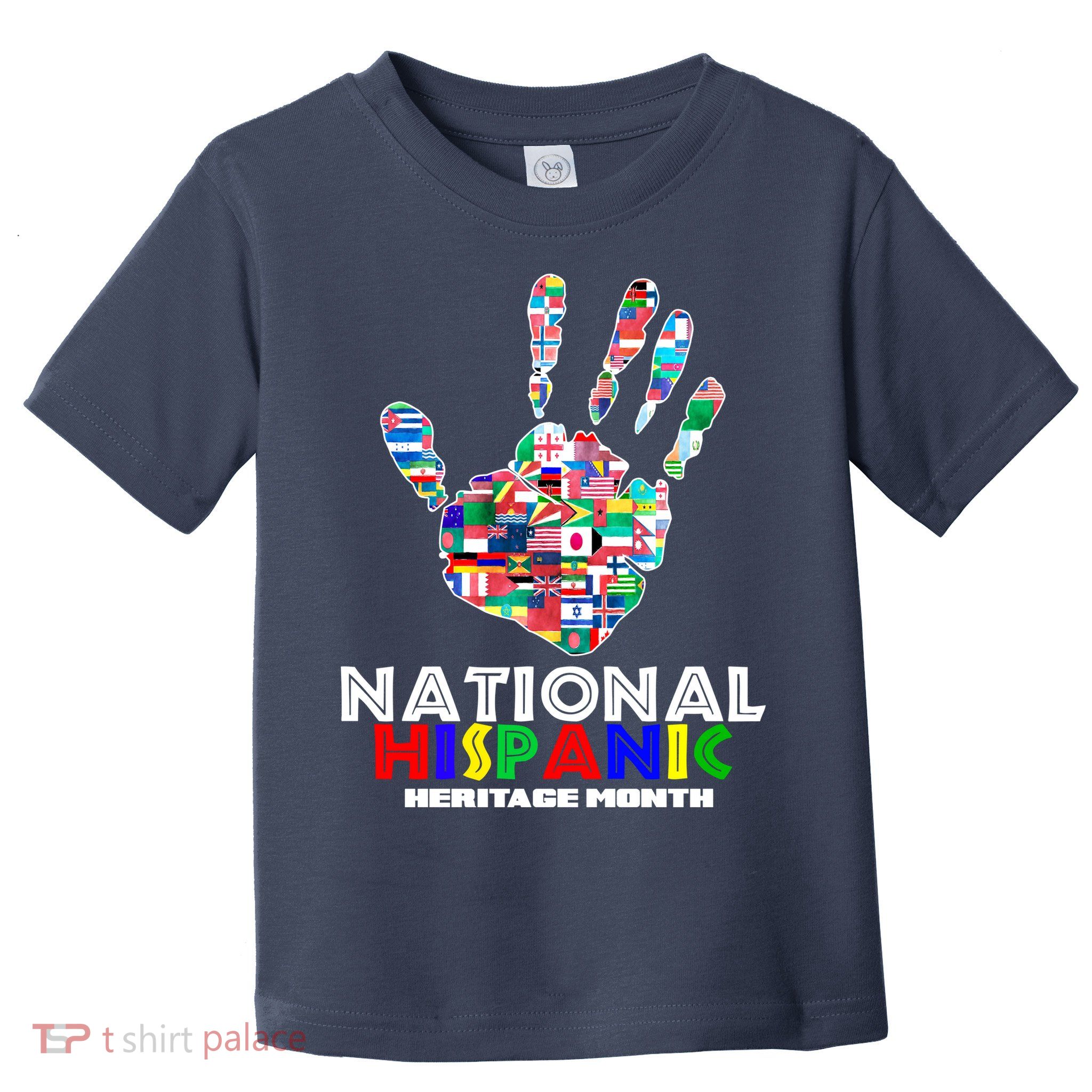 National Hispanic Heritage Month Hand Toddler T-Shirt