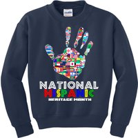 National Hispanic Heritage Month Hand Kids Sweatshirt