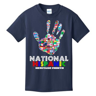 National Hispanic Heritage Month Hand Kids T-Shirt