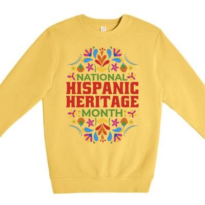 National Hispanic Heritage Month Premium Crewneck Sweatshirt