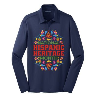 National Hispanic Heritage Month Silk Touch Performance Long Sleeve Polo