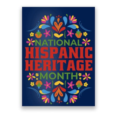 National Hispanic Heritage Month Poster