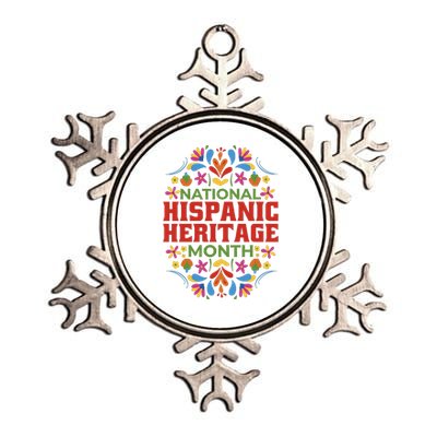 National Hispanic Heritage Month Metallic Star Ornament