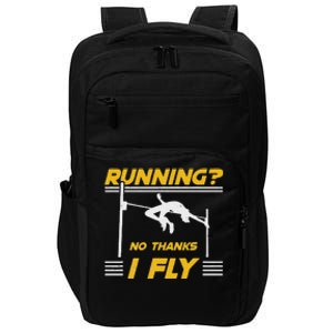 No Hanks I Fly High Jump Rack And Field High Jumper Impact Tech Backpack