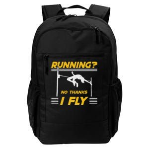 No Hanks I Fly High Jump Rack And Field High Jumper Daily Commute Backpack