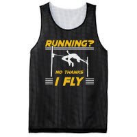 No Hanks I Fly High Jump Rack And Field High Jumper Mesh Reversible Basketball Jersey Tank