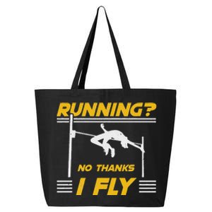 No Hanks I Fly High Jump Rack And Field High Jumper 25L Jumbo Tote