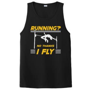 No Hanks I Fly High Jump Rack And Field High Jumper PosiCharge Competitor Tank