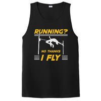 No Hanks I Fly High Jump Rack And Field High Jumper PosiCharge Competitor Tank