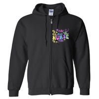 Nursing Humor Its Me Hi Im The Nurse RN ER NICU LPN Full Zip Hoodie