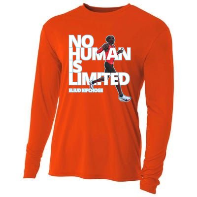 No Human Is Limited Eliud Kipchoge Cooling Performance Long Sleeve Crew