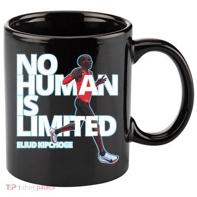 No Human Is Limited Eliud Kipchoge 11oz C Handle Ceramic Mug