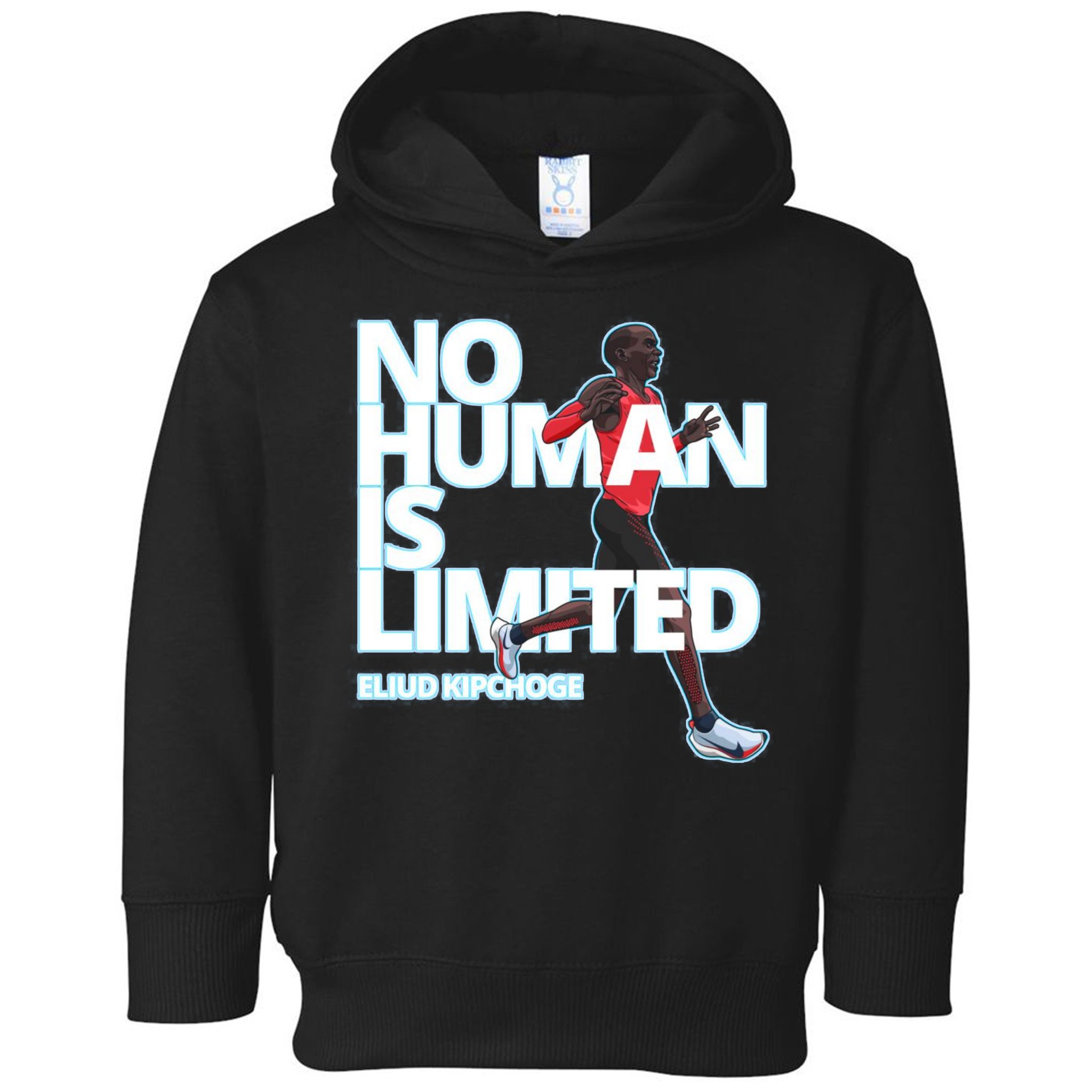 No Human Is Limited Eliud Kipchoge Toddler Hoodie