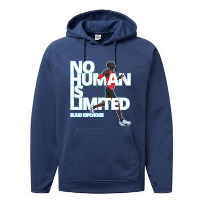 No Human Is Limited Eliud Kipchoge Performance Fleece Hoodie