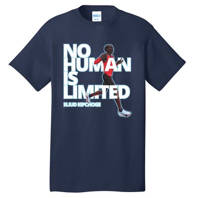 No Human Is Limited Eliud Kipchoge Tall T-Shirt