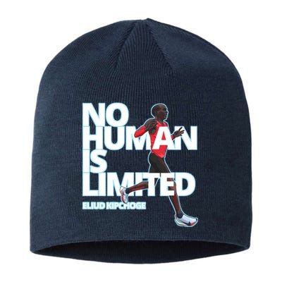 No Human Is Limited Eliud Kipchoge Sustainable Beanie