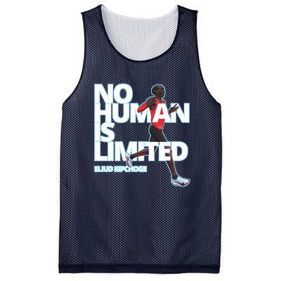 No Human Is Limited Eliud Kipchoge Mesh Reversible Basketball Jersey Tank