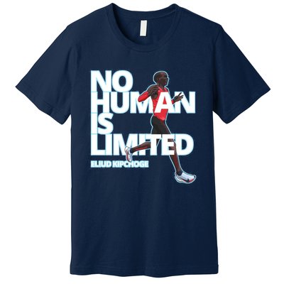 No Human Is Limited Eliud Kipchoge Premium T-Shirt