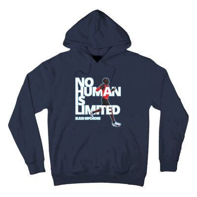 No Human Is Limited Eliud Kipchoge Tall Hoodie