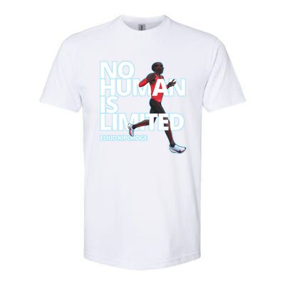 No Human Is Limited Eliud Kipchoge Softstyle CVC T-Shirt