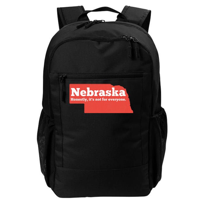 Nebraska Honestly Its Not For Everyone Funny Nebraska Daily Commute Backpack