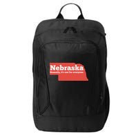 Nebraska Honestly Its Not For Everyone Funny Nebraska City Backpack