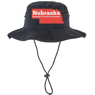 Nebraska Honestly Its Not For Everyone Funny Nebraska Bucket Hat