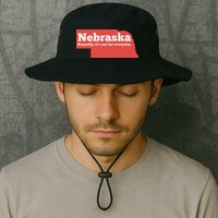 Nebraska Honestly Its Not For Everyone Funny Nebraska Bucket Hat