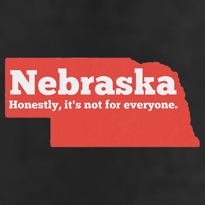 Nebraska Honestly Its Not For Everyone Funny Nebraska Golf Towel