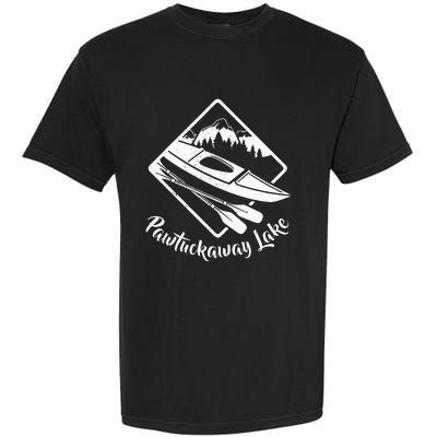 New Hampshire Kayak Pawtuckaway Lake New Hampshire Kayaking Garment-Dyed Heavyweight T-Shirt