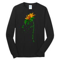 Non Hodgkin's Lymphoma Awareness Sunflower Tall Long Sleeve T-Shirt